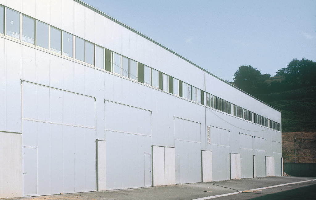 proyecto de pabellón industrial en ezkio sesé