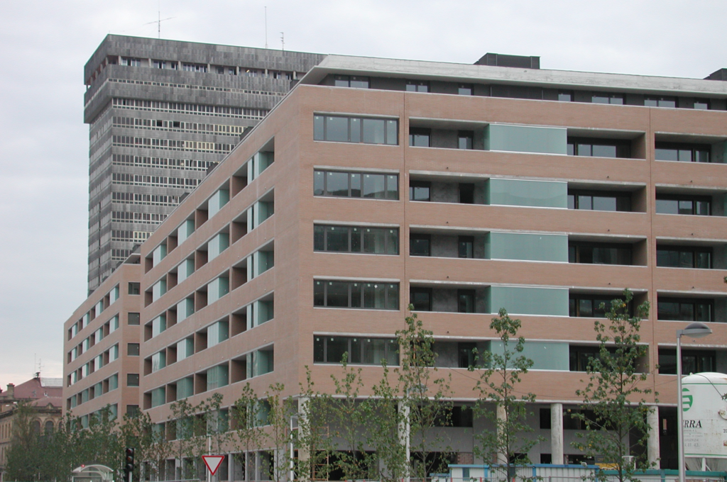 construcción de viviendas sociales vpo y libres en atotxa Donostia Luis Sesé