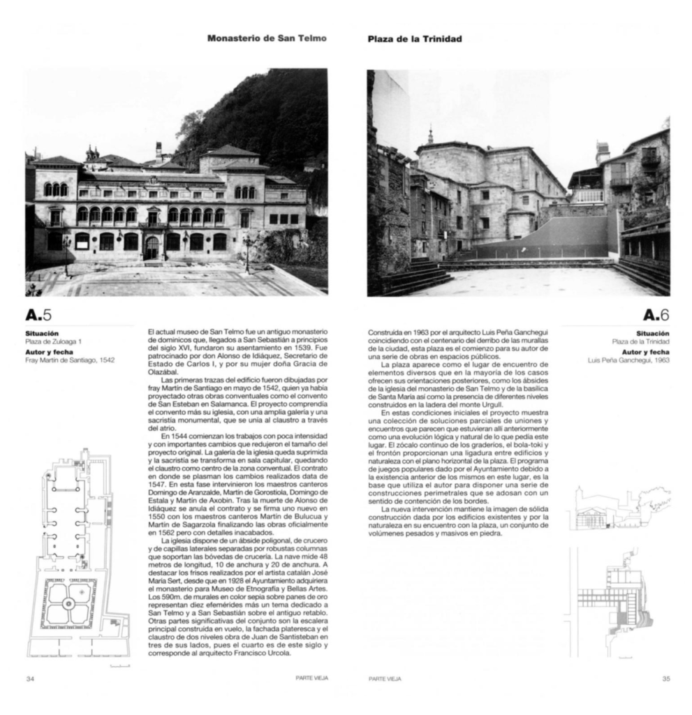 guía de arquitectura de donostia